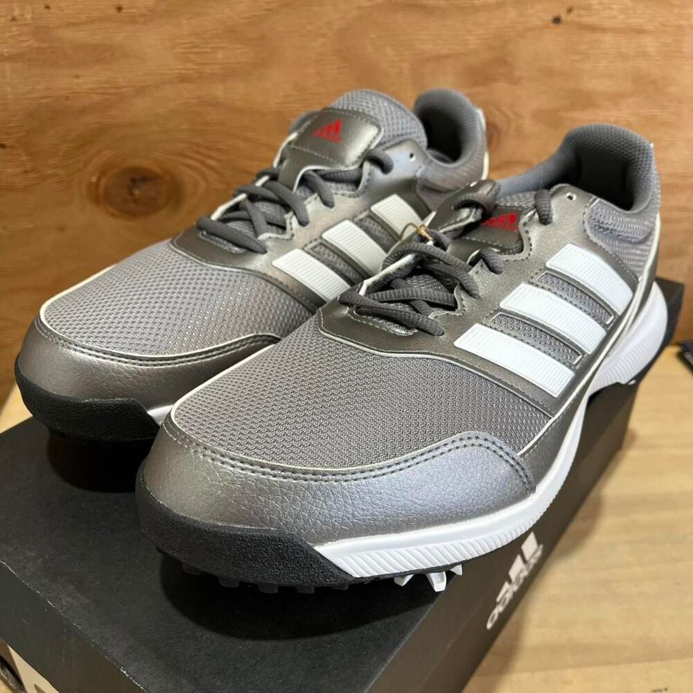 Adidas Men's Grey and Black Trainers